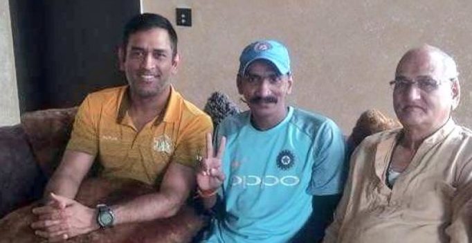 Post IPL win, MS Dhoni hosts Indian cricket fan Sudhir Gautam for lunch; see pics