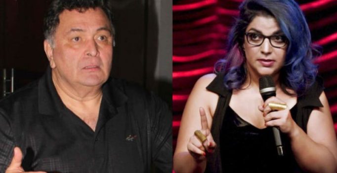 Rishi Kapoor abuses Twitter user again, this time for Sanju, Aditi lashes out at him