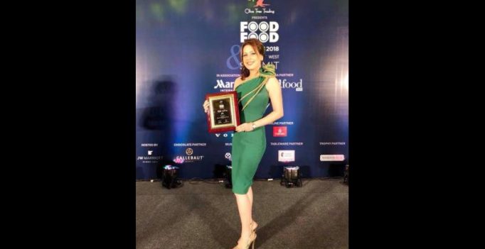 Amrita Raichand wins most stylish chef accolade at Food Food Awards 2018
