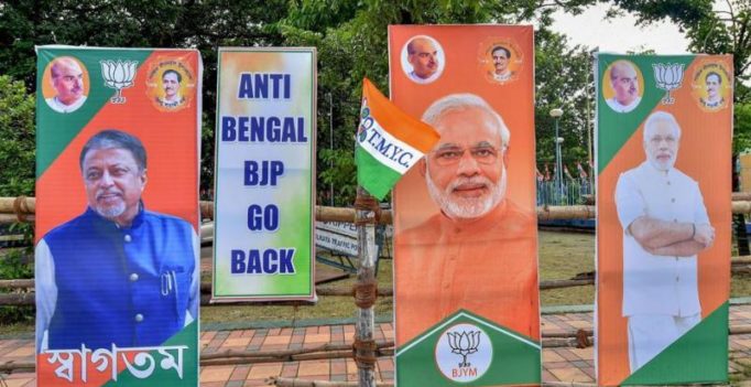 Ahead of Amit Shah’s Kolkata rally, ‘BJP go back’ posters crop up in city