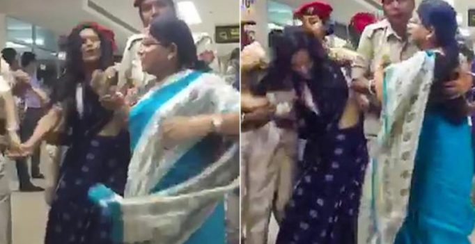 After overnight detention, jostling at Silchar airport, TMC team flies out