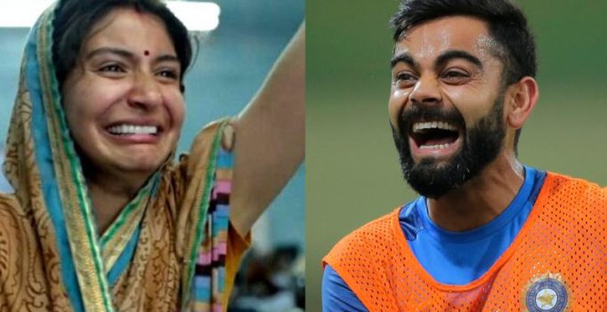 Twitter ups meme game! Anushka Sharma’s Sui Dhaaga expression lands on cricket field