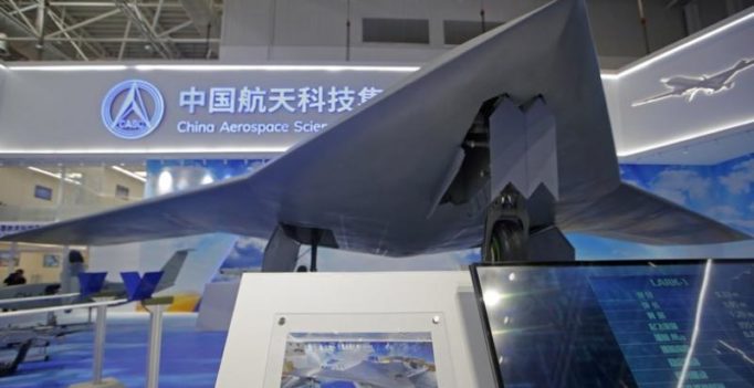 China unveils stealth combat drone in development