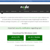 Install Node.js on Windows